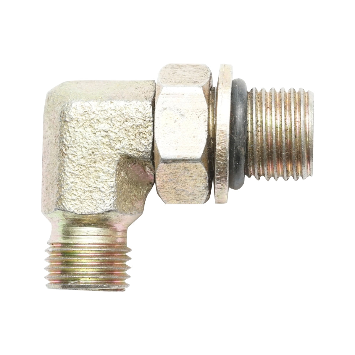 90 degree hydraulic adapter for JCB OEM code 816/90618, 816/13383, 332/R7492, 332/R5971, 816/90199 Breckner Germany